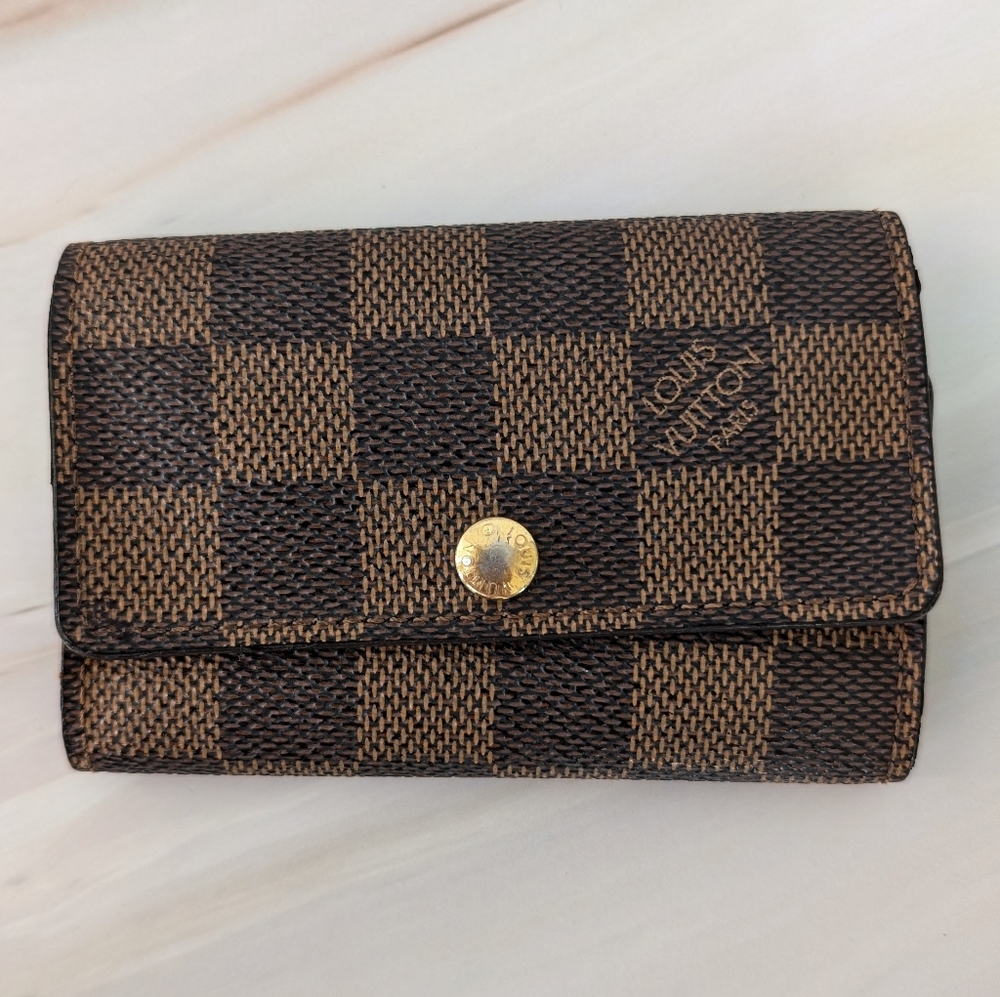 Louis Vuitton Damier Ebene 6 Key Holder